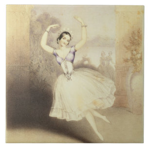 Carlotta Grisi (1819-99) im Ballett des Peri Fliese