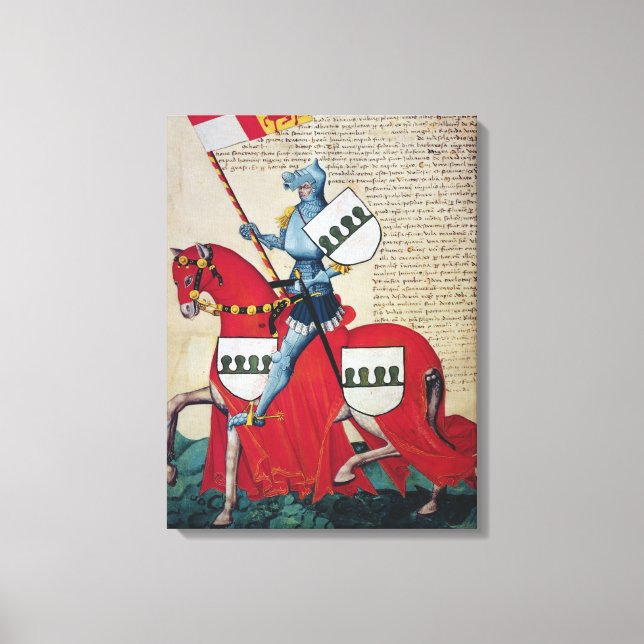 Carlotto Capodilista dei Transelgaldi Leinwanddruck (Vorderseite)