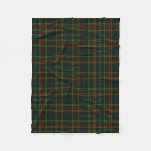 Carlow Landkreis Irish Tartan Fleecedecke (Vorderseite)