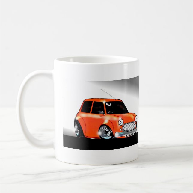 Carls orange Mini Tasse (Links)