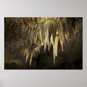 Carlsbad Caverns Chandelier Poster