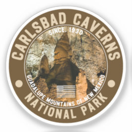 Carlsbad Caverns National Park New Mexico Aufkleber
