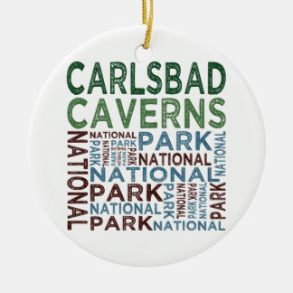 Carlsbad Caverns Nationalpark Keramikornament