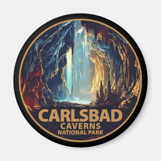 Carlsbad Caverns Nationalpark Magnet (Vorne)
