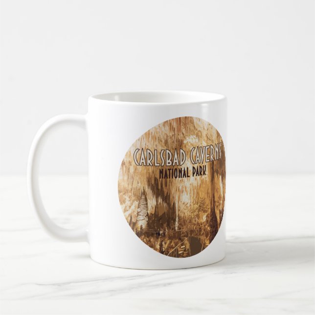 Carlsbad Caverns Nationalpark New Mexico Kaffeetasse (Links)