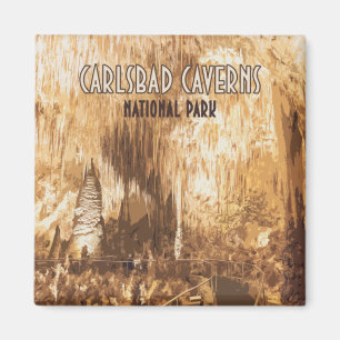 Carlsbad Caverns Nationalpark New Mexico Magnet