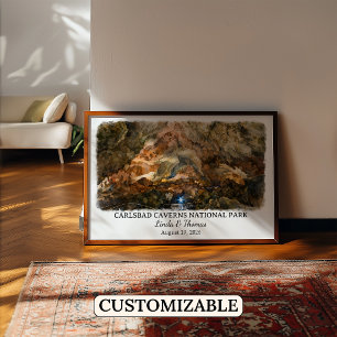 Carlsbad Caverns Nationalpark, New Mexico Sonderan Poster