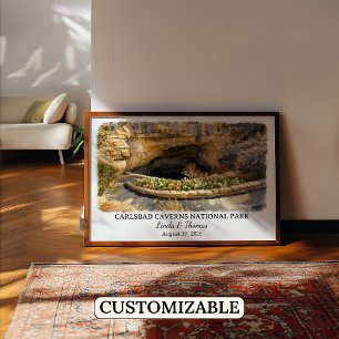 Carlsbad Caverns Nationalpark, New Mexico Sonderan Poster