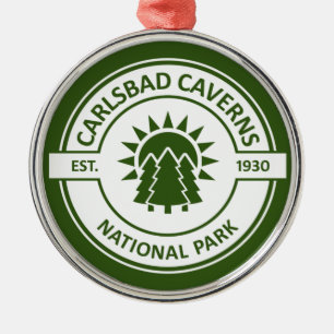Carlsbad Caverns Nationalpark Ornament Aus Metall