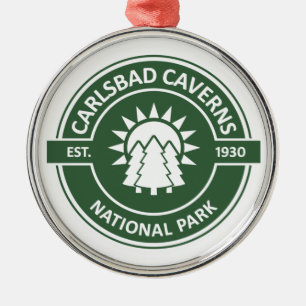 Carlsbad Caverns Nationalpark Ornament Aus Metall