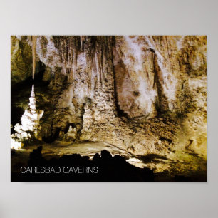 Carlsbad Caverns Nationalpark Poster