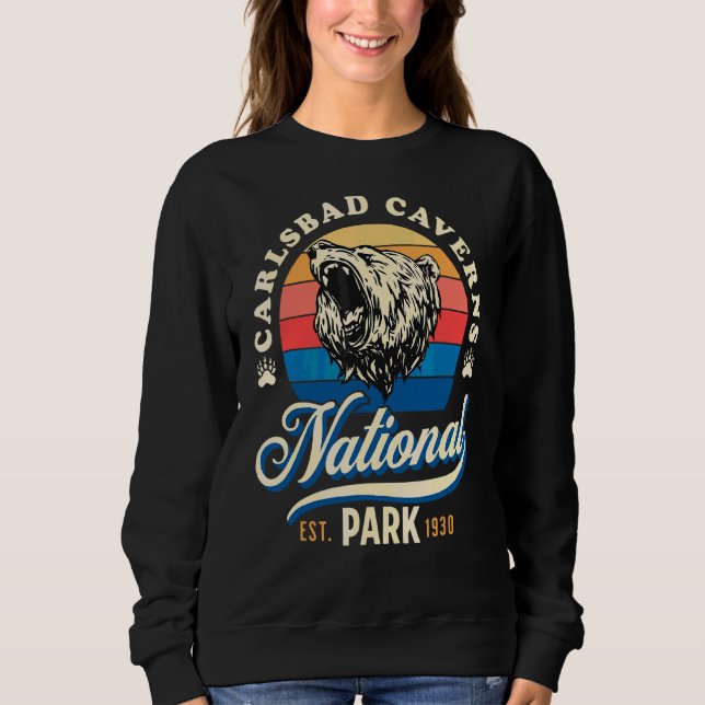 Carlsbad Caverns Nationalpark Sweatshirt (Vorderseite)