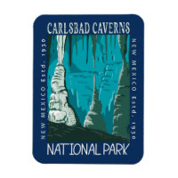 Carlsbad Caverns Nationalpark Vintag gefährdet