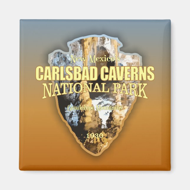 Carlsbad Caverns NP (arrowhead) Magnet (Vorne)