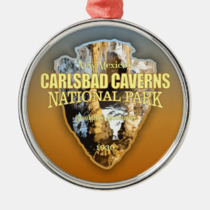 Carlsbad Caverns NP (arrowhead) Ornament Aus Metall