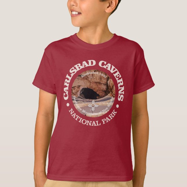 Carlsbad Caverns NP (rd) 2 T-Shirt (Vorderseite)