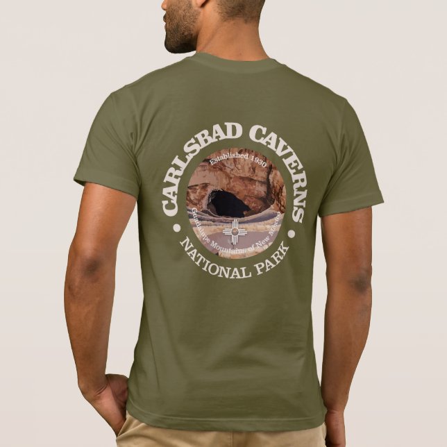 Carlsbad Caverns NP (rd) 2 T-Shirt (Rückseite)