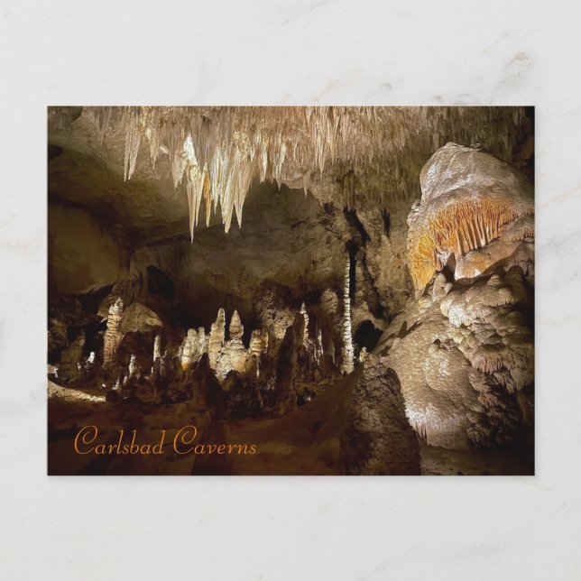 Carlsbad Caverns Postkarte (Vorderseite)