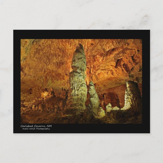 Carlsbad Caverns Postkarte (Vorderseite)