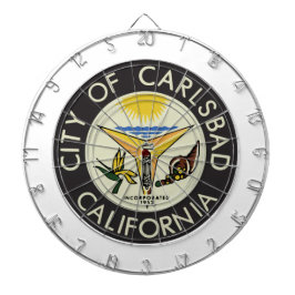 Carlsbad (Kalifornien) City Siegel Dartscheibe