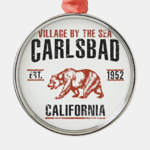 Carlsbad Ornament Aus Metall