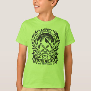 Carlson Campout 30 Jahre Jubiläumsteam Green T-Shirt
