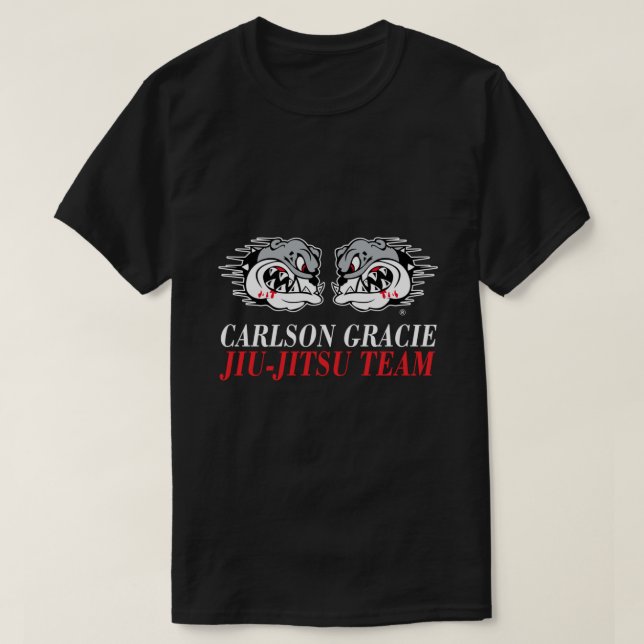 Carlson Gracie Jiu-Jitsu Team Logo Classic T - Shi T-Shirt (Design vorne)