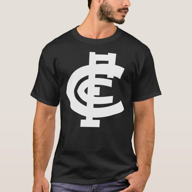 Carlton-Logo Klassischer T - Shirt (Vorderseite)