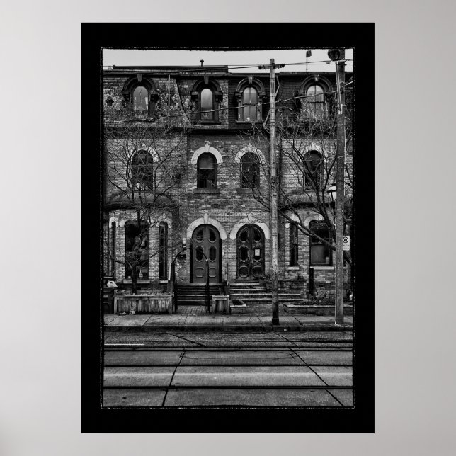 Carlton Street Nr. 3 mit Border Poster (Vorne)