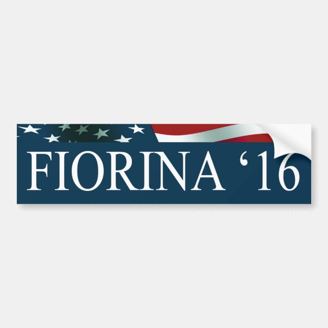 Carly Fiorina 2016 Autoaufkleber (Vorne)