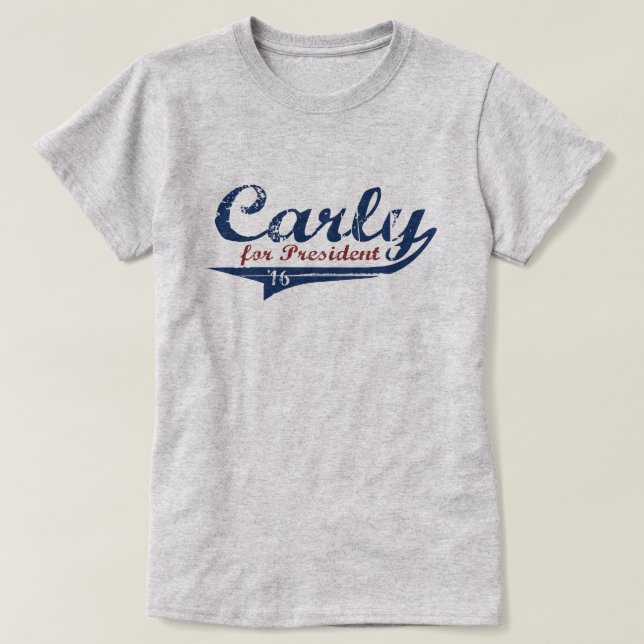 Carly Fiorina 2016 Swash T-Shirt (Design vorne)
