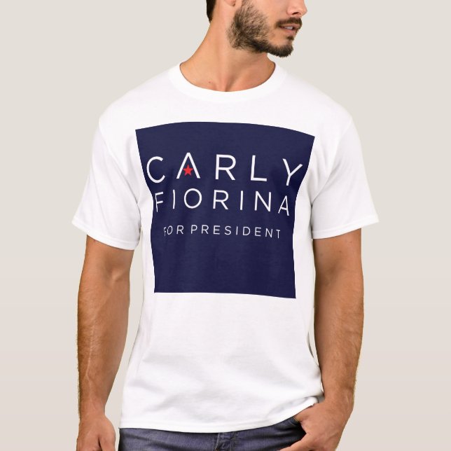 Carly Fiorina für Präsidenten T-shirt (Vorderseite)