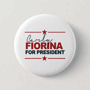 Carly Fiorina für Präsidenten Unterzeichnung 2016 Button