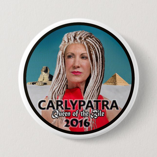 Carly Fiorina: Königin der Galle Button (Vorderseite)