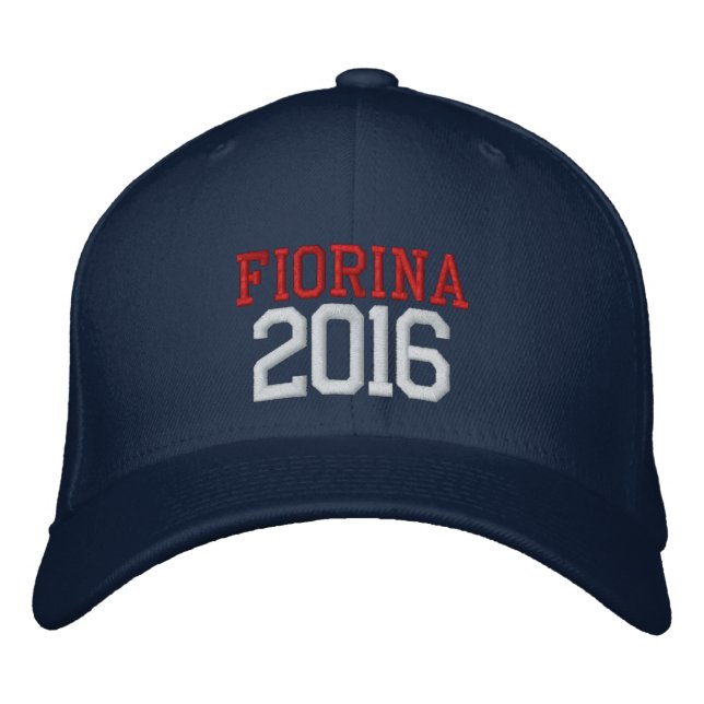 Carly Fiorina Präsident 2016 Bestickte Kappe (Vorderseite)