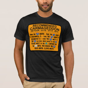 Carmageddon - empfohlener Umweg T-Shirt