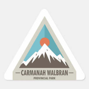 Carmanah Walbran Provincial Park Dreieckiger Aufkleber