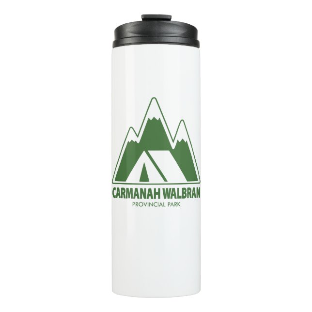 Carmanah Walbran Provincial Park Mountains Camping Thermosbecher (Vorderseite)