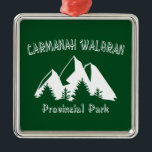 Carmanah Walbran Provincial Park Ornament Aus Metall<br><div class="desc">Der Carmanah Walbran Provincial Park ist ein luxuriös bewaldetes Heiligtum,  das zweifellos einer der bemerkenswertesten wilden Orte auf Vancouver Island ist. Carmanah Walbran ist Zuhause zu einigen der größten Fichtenbäume der Welt,  einige erreichen Höhen von über 95 Metern und leben für 800 Jahre oder länger.</div>