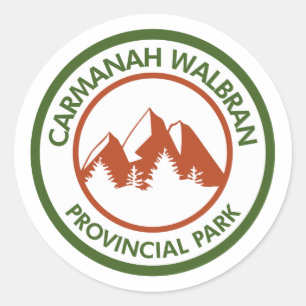 Carmanah Walbran Provincial Park Runder Aufkleber