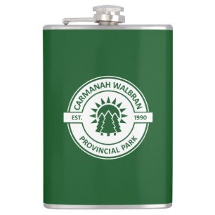 Carmanah Walbran Provincial Sun Trees Flachmann