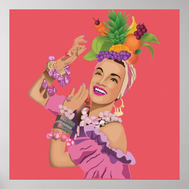 Carme Miranda Poster (Vorne)