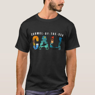 Carmel am Meer California Beach Sommerferien T-Shirt