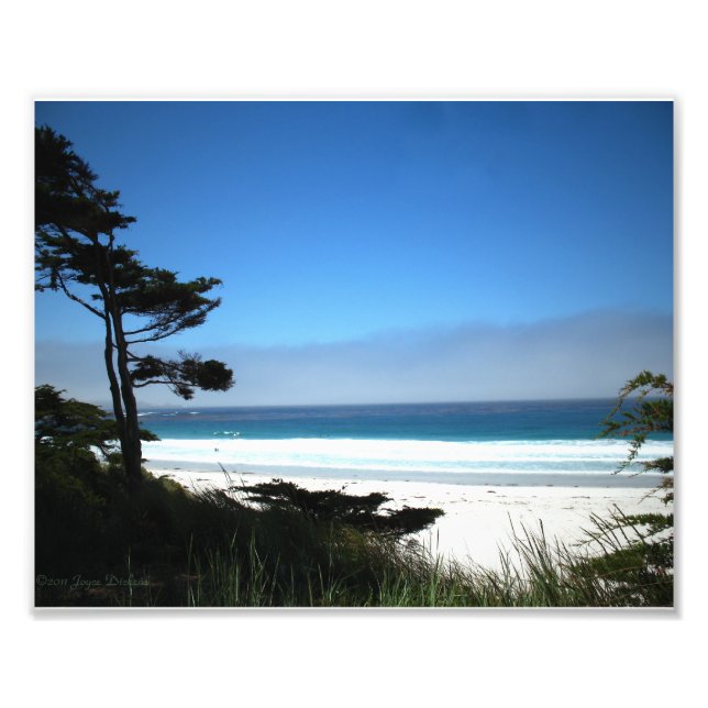 Carmel Beach, Kalifornien, USA Fotodruck (Vorne)