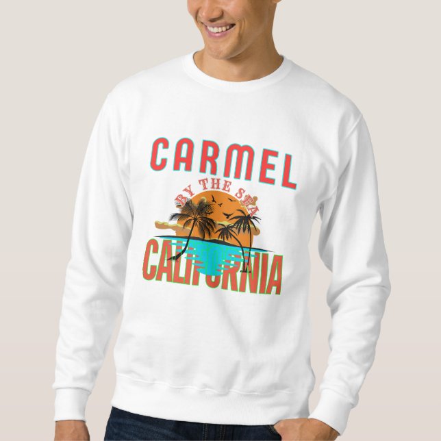 Carmel-by-the-Sea, Kalifornien Sweatshirt (Vorderseite)