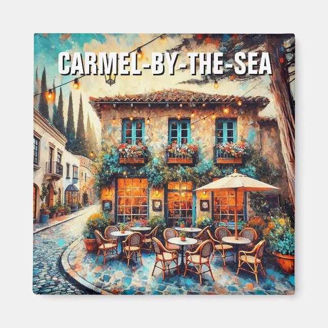 Carmel-by-the-sea Magnet (Vorne)