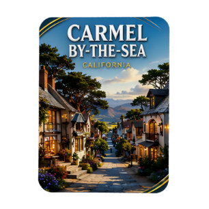 Carmel-by-the-Sea Ozeanblick Magnet