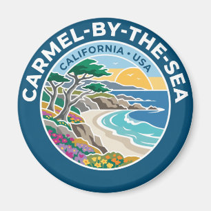 Carmel-by-the-Sea USA Magnet