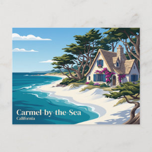 Carmel-by-the-Sea USA Postkarte