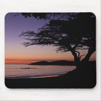 Carmel, CA-Sonnenuntergang Mousepad